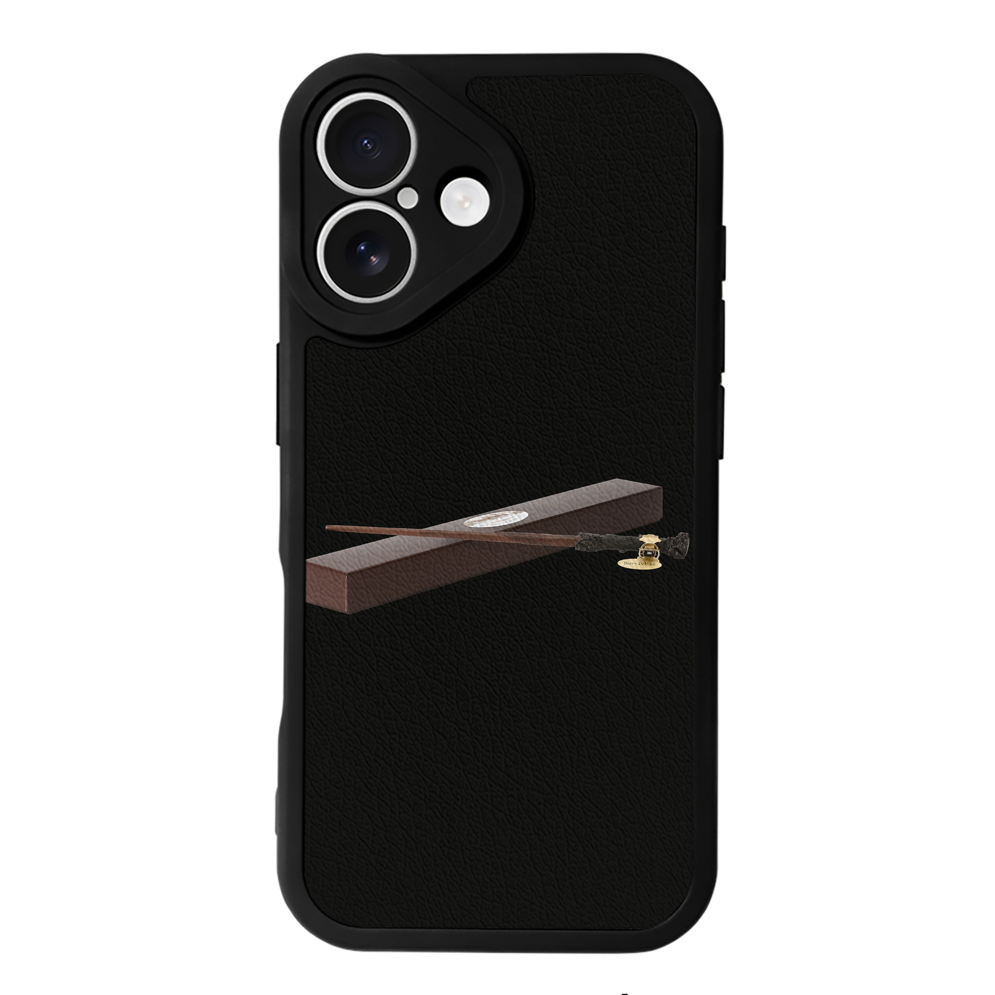 （画像用） Harry Potter ハリー・ポッターシリーズ 【iPhone 16シリーズ対応】シリコンスマホケース（レザー調） 材質：シリコン
